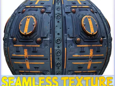 Sci-FI Seamless Texture Texture 5