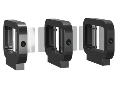 Optical rotating turnstile 3D model