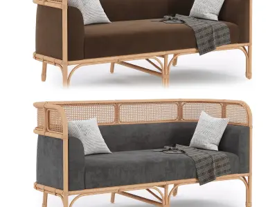 Camlik sofa 3D model