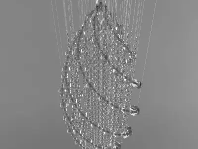 ceiling light 3D model 117