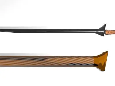 Sword - Malay Pedang Panjang 3D model