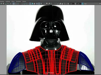 Darth Vader Armor STL file for 3d print 3D print model