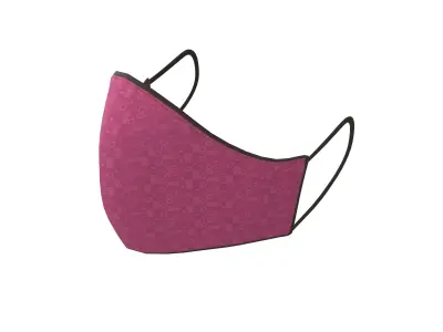 Mask v1 007 Low-poly 3D model