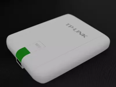 TP-Link TL-WN822N 300Mbps High Gain Wireless USB Adapter 3D model