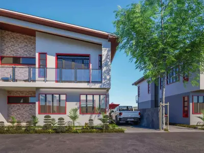 Villas Interior and Exterior fixed 3D model