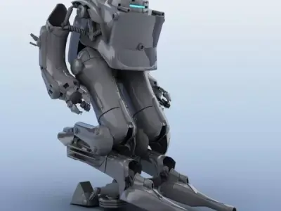 Robot 03 3D model