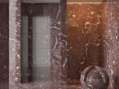 Marble wall 259 3D model
