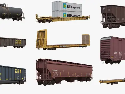  Big Railcars Collection 