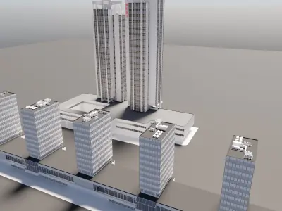 NH Buildings  3D model