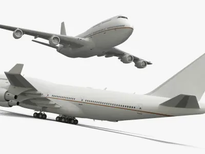  Boeing Airplanes Rigged Collection 