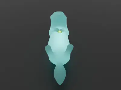 Sea Otter Indirect Lighting 3D model