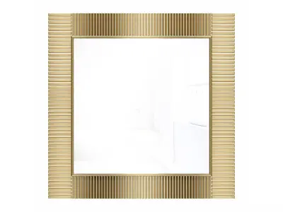 Mirror in a metal frame GZ-M1043 3D model