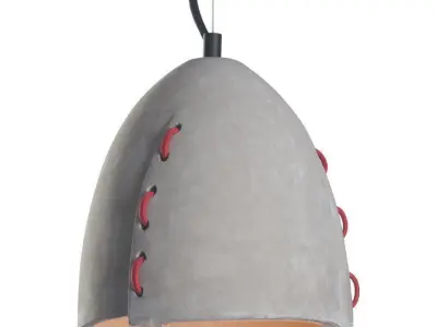 Aliso Light Single Bell Pendant 3D model