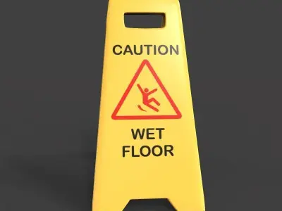 The Sign triangle 3D model