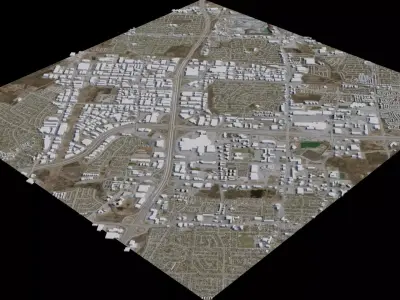 Laval - Canada 3D model