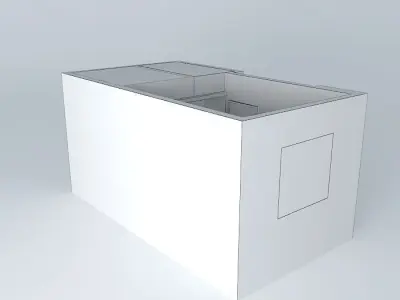 niorkut box with window in it Free 3D model