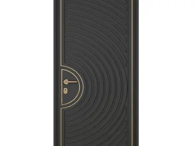Entrance door set234 3D model