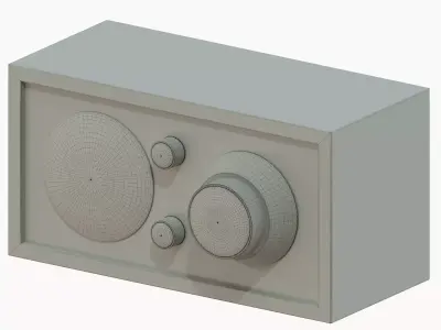 radio 13 3D model