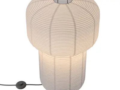 H and M Rice paper floor lamp 3D model