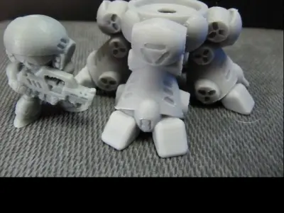 CHIBI-TECH SD - CENTURION CHASSIS 3D print model