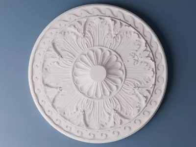 ceiling medallion 3D model shop