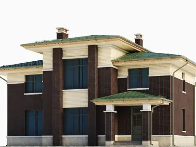 Residential House 76 3D model
