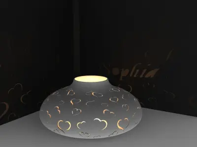 Candle holder Sophia 3D print model