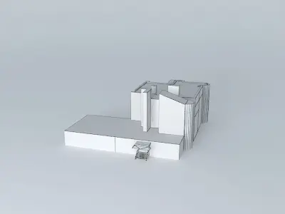 The health insurance building Budova zdravotnej poist39ovna Free 3D model