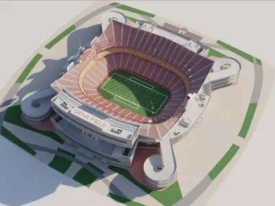 Arrowhead Stadium 3D model