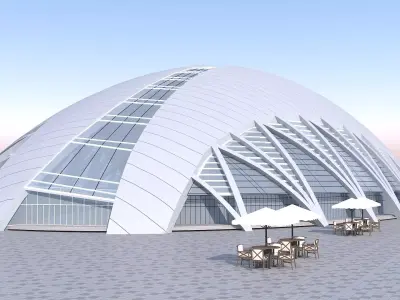 Building 07 3D model