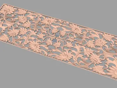 Artcam Aspire 3D relief models STL Files used for CNC E635 3D model