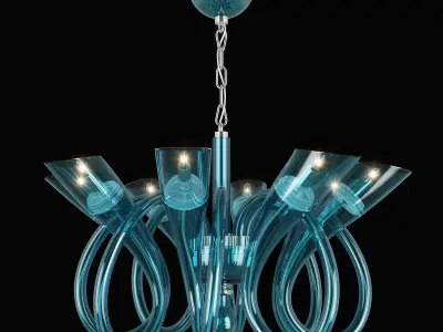 89208x Stella Lightstar Chandelier 3D model