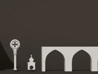 venice kitbash vol 01  3D model