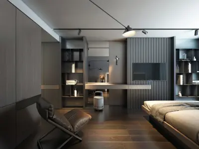 AQuang 2 Bedrooms 3D model