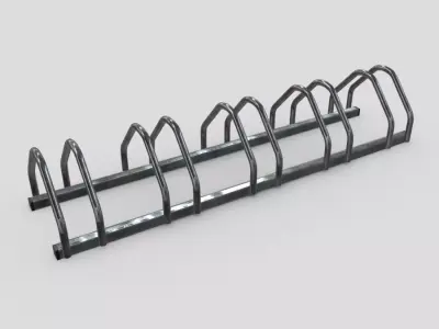 Bicycle Stand 2 Low-poly 3D model