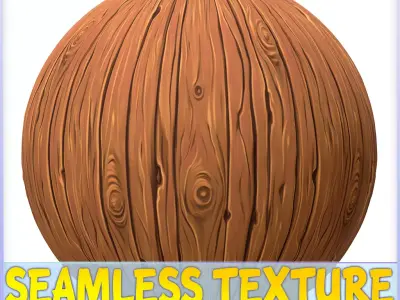 Stylized Wood Seamless Texture Texture 39