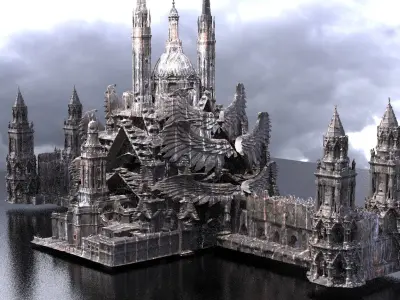 Lycan City building  3D model