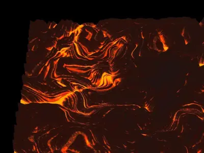 Lava Area 3D model