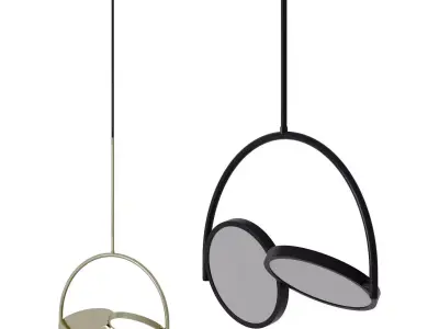 In-Circles Pendant 3D model