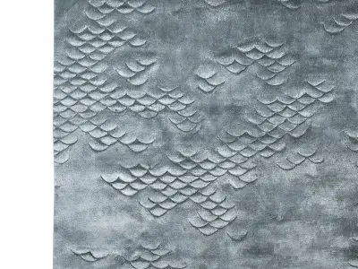 Scales River rug 3D model