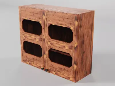 Kitchen Cabinet CG47 3D model