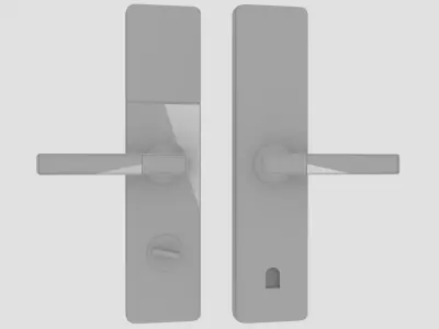 Digital door lock Free 3D model