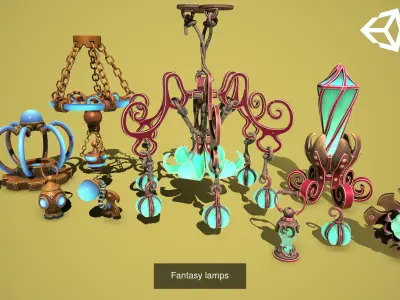 Fantasy bundle by Haridon 3D Model Pack