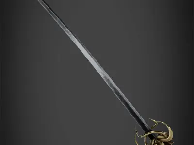 Berserk Griffith Sword for Cosplay 3D print model