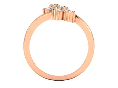 Women Ring Render 3dm STL MTL SLC JCD OBJ FBX Details 3D print model 63