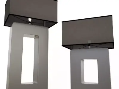 Table Lamps Sunset 3D model