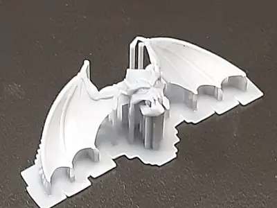 Vargouille - SkulDrak the Flying Head Free 3D print model