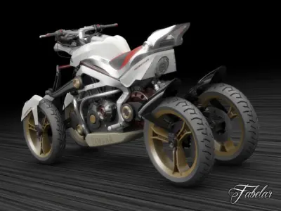 Yamaha Tesseract 3D model