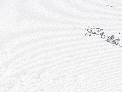 Laiwu China City Landscape 3D Model 3D model