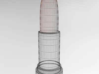 Makeup Stick 01 3D model